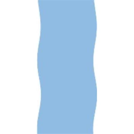 Powerhouse 27 ft. Round Overlap Liner, Blue PO1366644